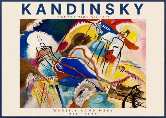 Kandinsky Composition Vii I No5 - Affiche