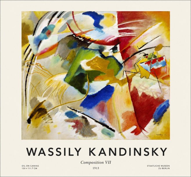 Kandinsky Composition Vii II No1 - Affiche