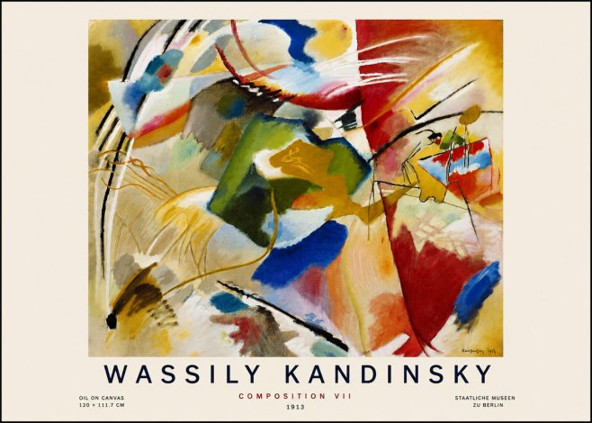 Kandinsky Composition Vii II No3 - Affiche