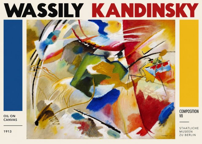 Kandinsky Composition Vii II No4 - Affiche