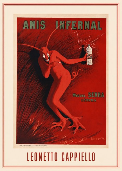 Leonetto Cappiello Anis Infernal I No1 - Affiche