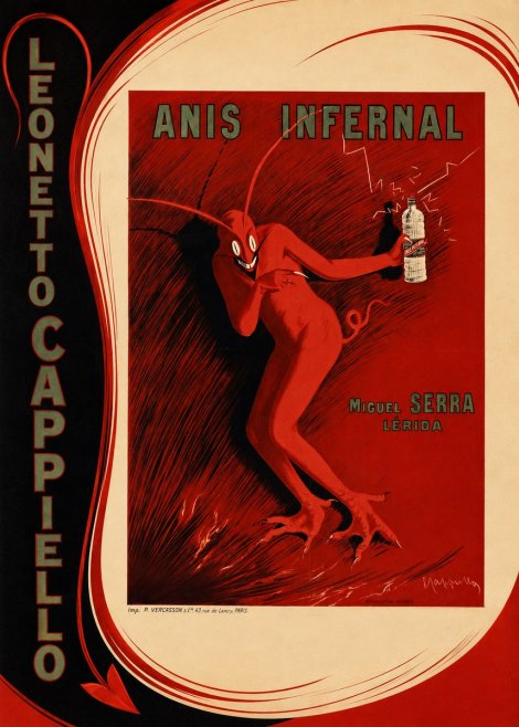Leonetto Cappiello Anis Infernal I No3 - Affiche