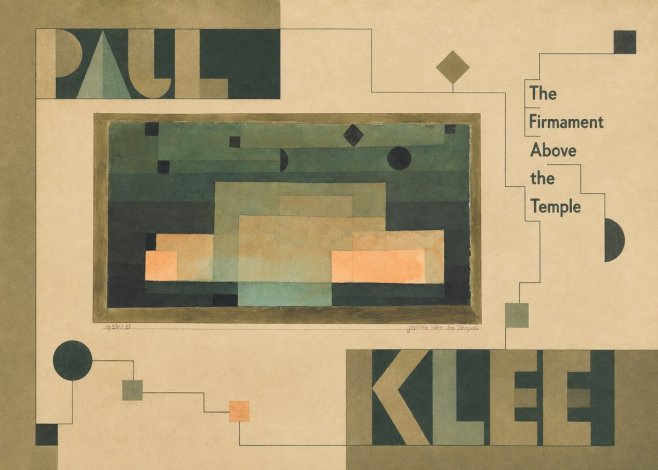 Paul Klee The Firmament Above the Temple No5 - Affiche