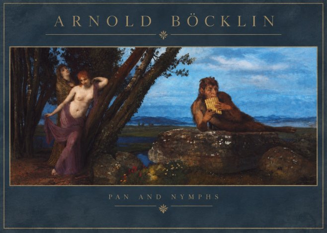 Arnold Böcklin Pan and Nymphs No2 - Affiche