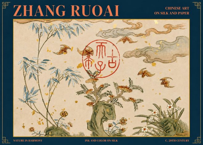Zhang Ruoai Nature in Harmony No5 - Affiche
