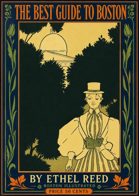 Ethel Reed The Best Guide to Boston No5 - Affiche