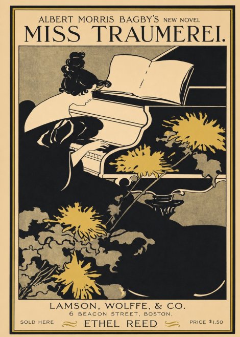 Ethel Reed Miss Traumerei. No1 - Affiche