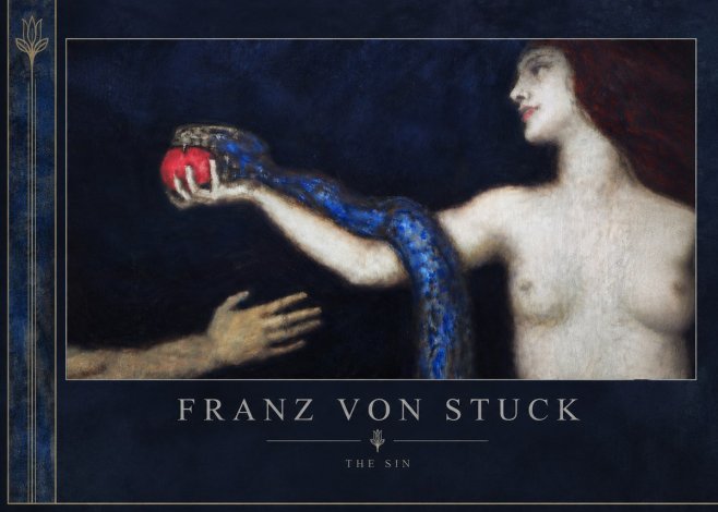 Franz von Stuck The Sin I No6 - Affiche