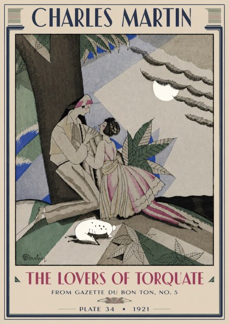 Charles Martin The Lovers of Torquate No3 - Affiche