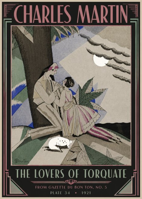 Charles Martin The Lovers of Torquate No6 - Affiche