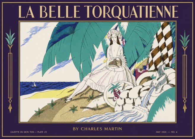 Charles Martin La Belle Torquatienne No2 - Affiche