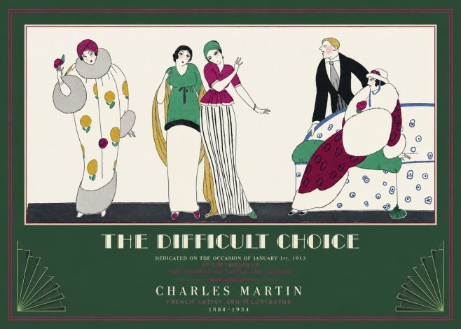 Charles Martin The Difficult Choice No2 - Affiche