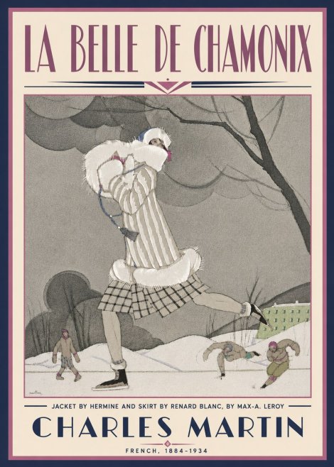 Charles Martin La Belle De Chamonix No5 - Affiche