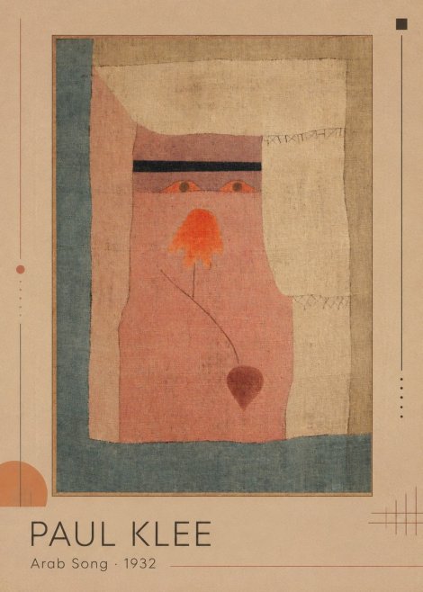 Paul Klee Arab Song No1 - Affiche