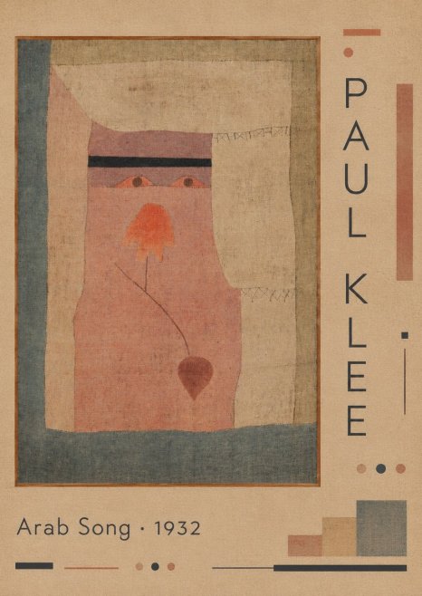 Paul Klee Arab Song No2 - Affiche