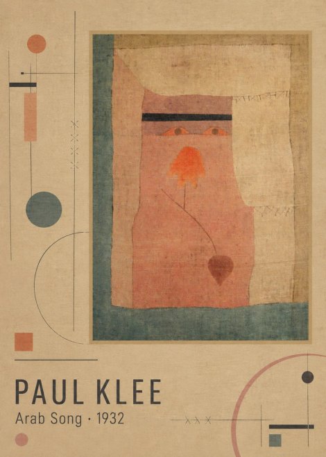 Paul Klee Arab Song No3 - Affiche