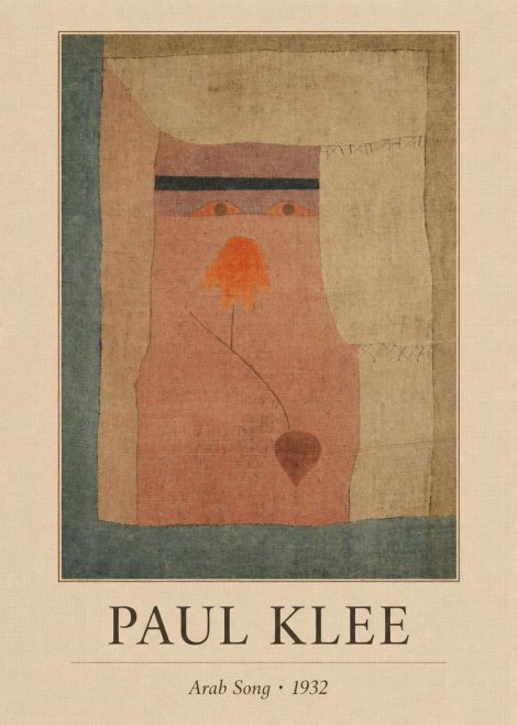 Paul Klee Arab Song No4 - Affiche