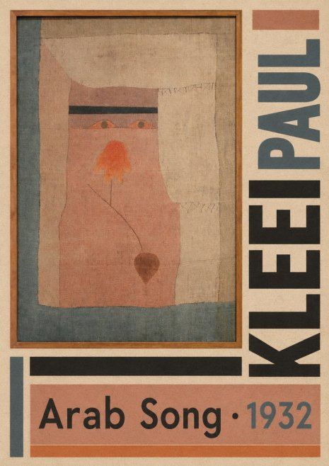 Paul Klee Arab Song No5 - Affiche