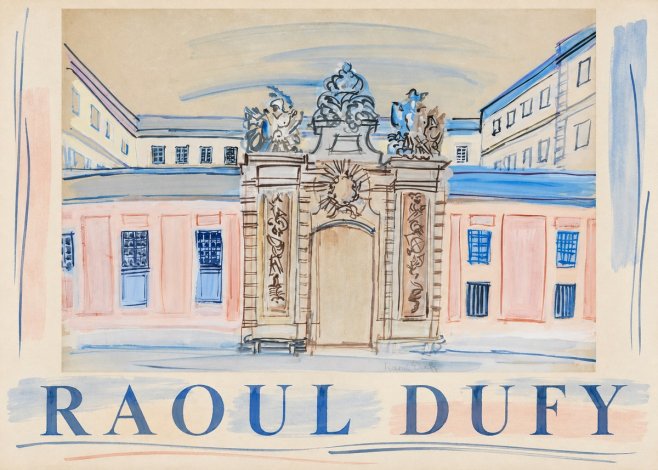 Raoul Dufy Versailles, the Grand Trianon No3 - Affiche