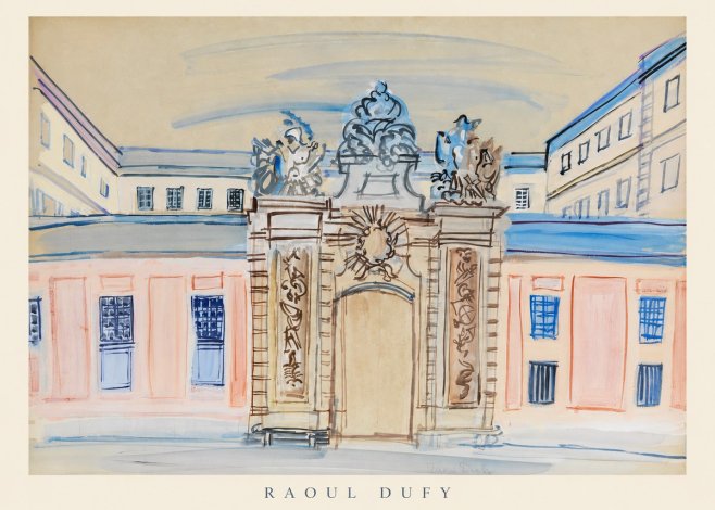Raoul Dufy Versailles, the Grand Trianon No6 - Affiche