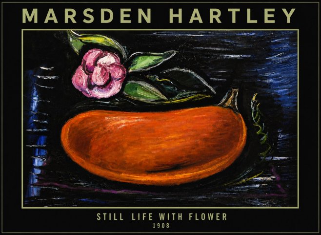 Marsden Hartley Still Life with Flower No4 - Affiche