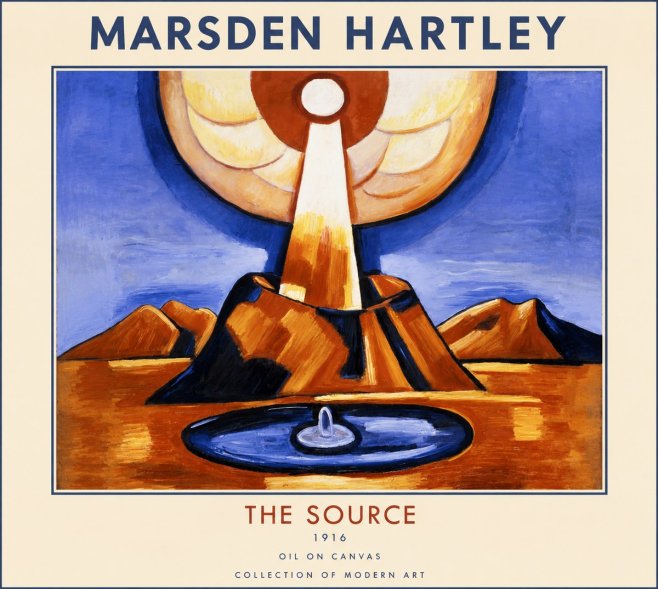 Marsden Hartley The Source No1 - Affiche