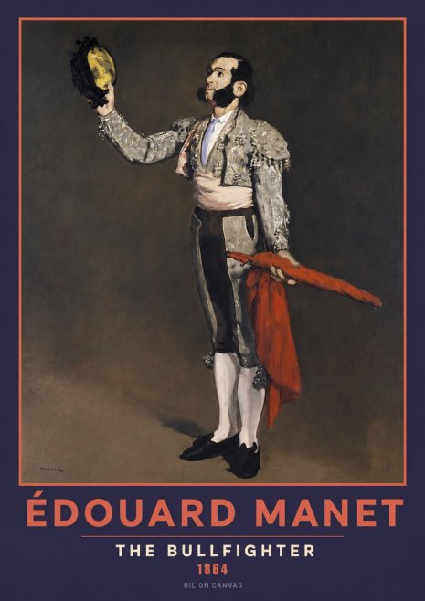 Édouard Manet The Bullfighter No3 - Affiche
