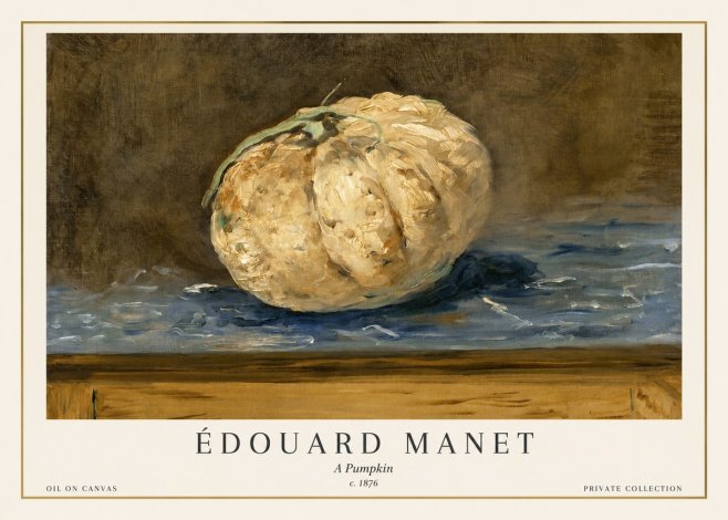 Édouard Manet A Pumpkin No1 - Affiche