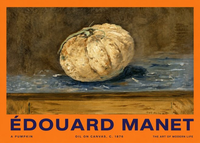 Édouard Manet A Pumpkin No2 - Affiche