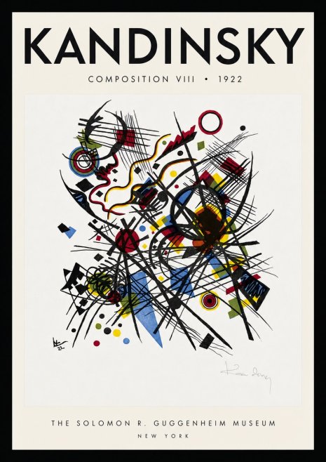 Kandinsky Composition Viii No4 - Affiche