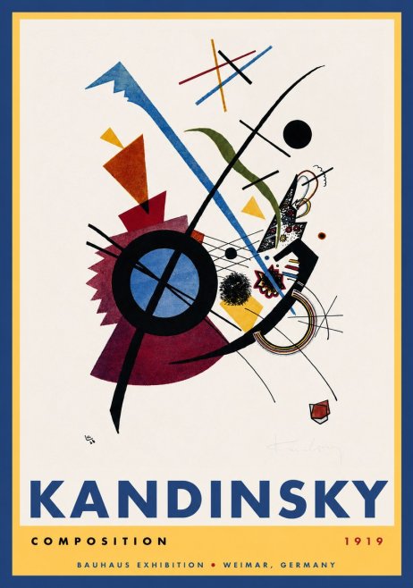 Kandinsky Composition II No2 - Affiche