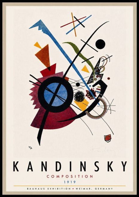 Kandinsky Composition II No4 - Affiche