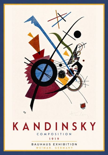 Kandinsky Composition II No5 - Affiche