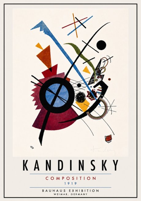 Kandinsky Composition II No6 - Affiche