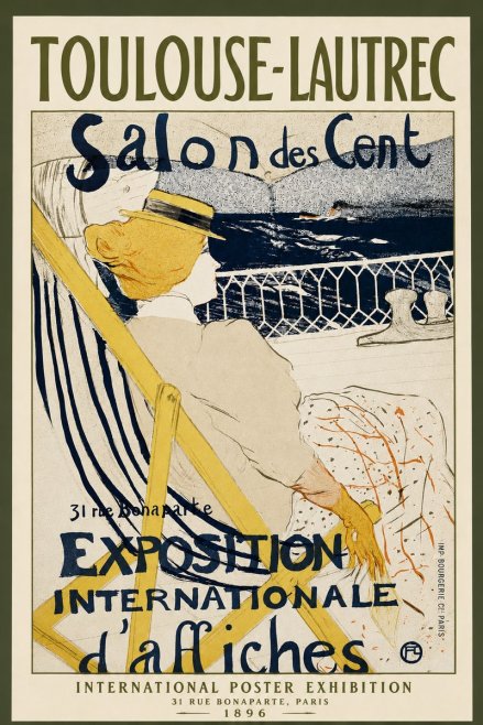 Toulouse-Lautrec Salon Des Cent No3 - Affiche