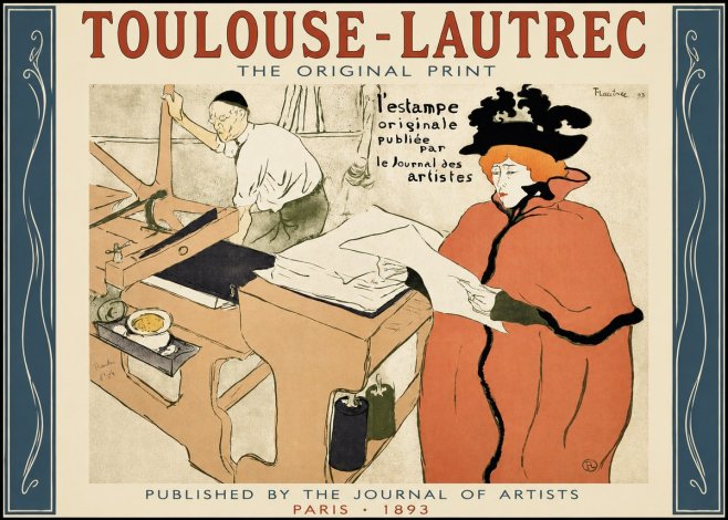 Toulouse-Lautrec L'estampe Originale No2 - Affiche
