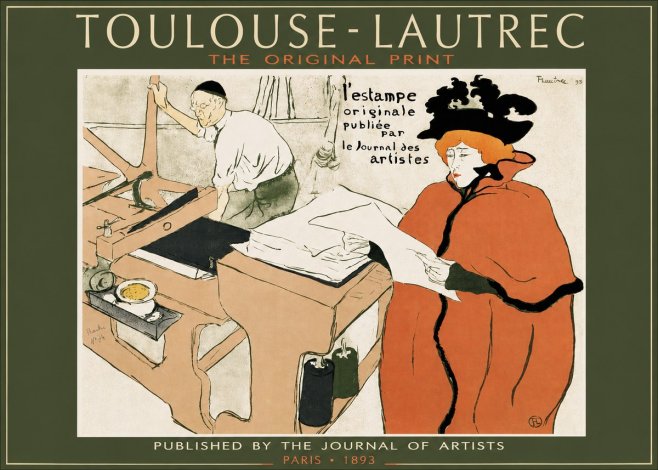 Toulouse-Lautrec L'estampe Originale No3 - Affiche