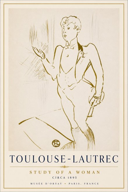 Toulouse-Lautrec The Poet of Parisian Life No2 - Affiche
