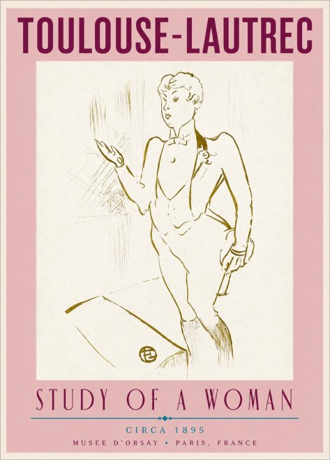 Toulouse-Lautrec The Poet of Parisian Life No4 - Affiche