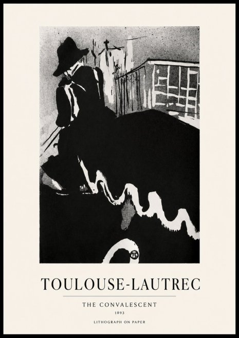 Toulouse-Lautrec The Convalescent No1 - Affiche