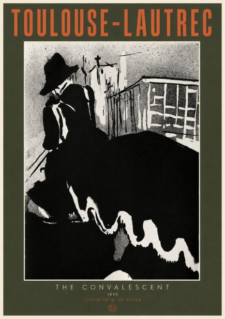 Toulouse-Lautrec The Convalescent No2 - Affiche