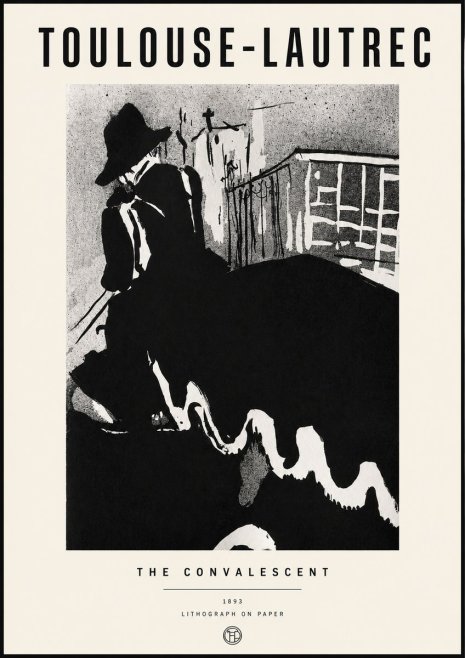 Toulouse-Lautrec The Convalescent No3 - Affiche