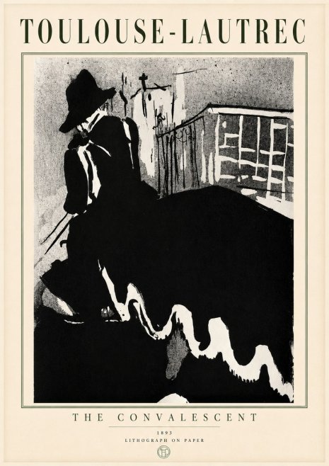 Toulouse-Lautrec The Convalescent No4 - Affiche