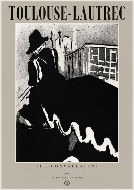 Toulouse-Lautrec The Convalescent No6 - Affiche