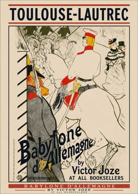 Toulouse-Lautrec Babylone D'allemagne No4 - Affiche
