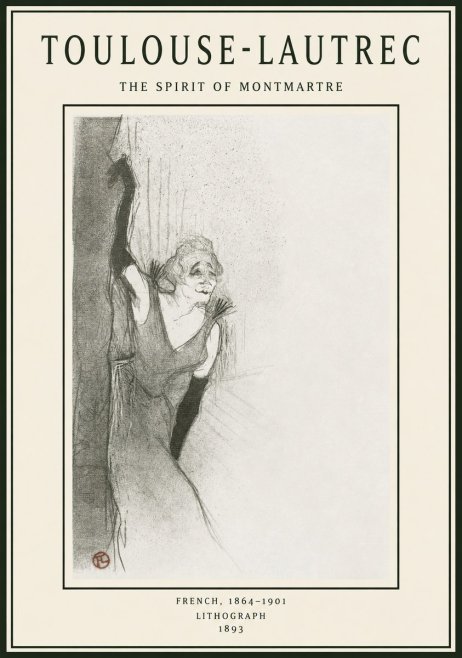Toulouse-Lautrec The Spirit of Montmartre No1 - Affiche