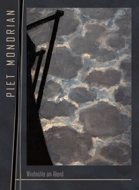 Piet Mondrian Windmühle Am Abend I No3 - Affiche