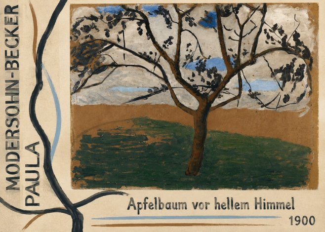 Paula Modersohn-Becker Apfelbaum Vor Hellem Himmel No3 - Affiche