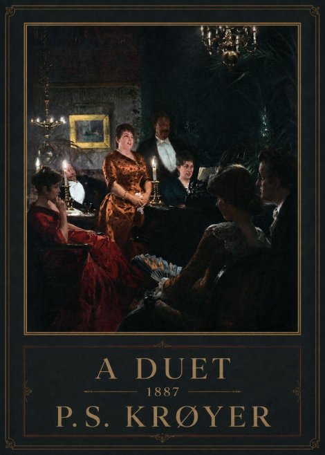 P.S. Krøyer A Duet No1 - Affiche