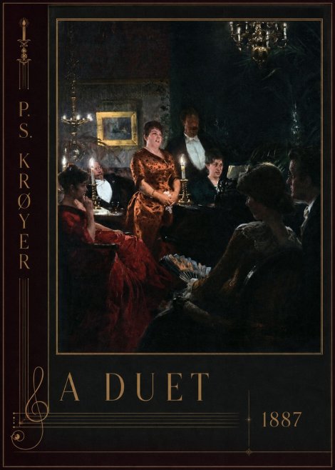P.S. Krøyer A Duet No2 - Affiche